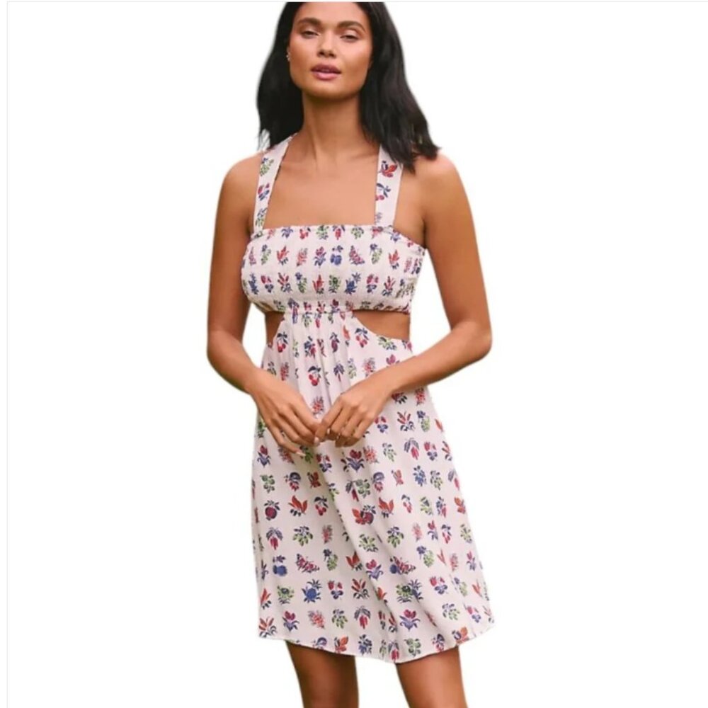 Brand New by Anthropologie The Piper Bandeau Cutout Mini Dress